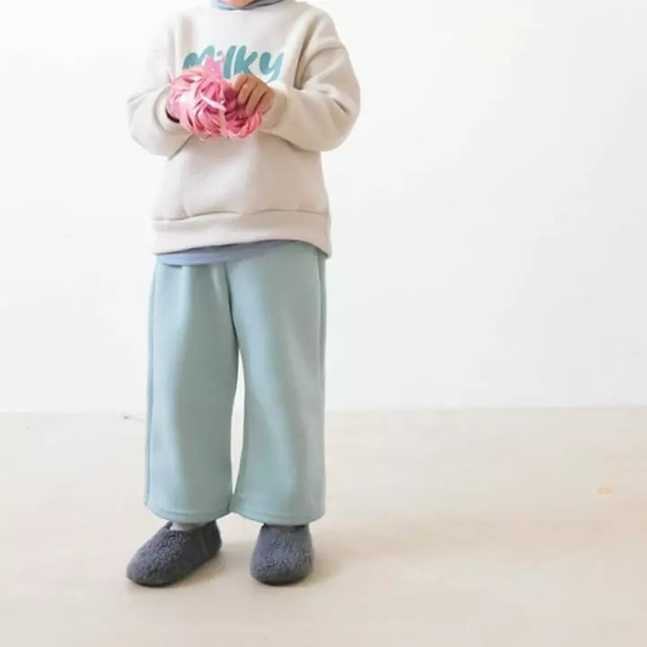 Paul & Nina - Korean Children Fashion - #prettylittlegirls - Signiture Double Fleece Pants - 10