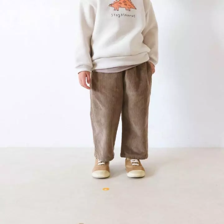 Paul & Nina - Korean Children Fashion - #prettylittlegirls - Wind Corduroy Pants - 9