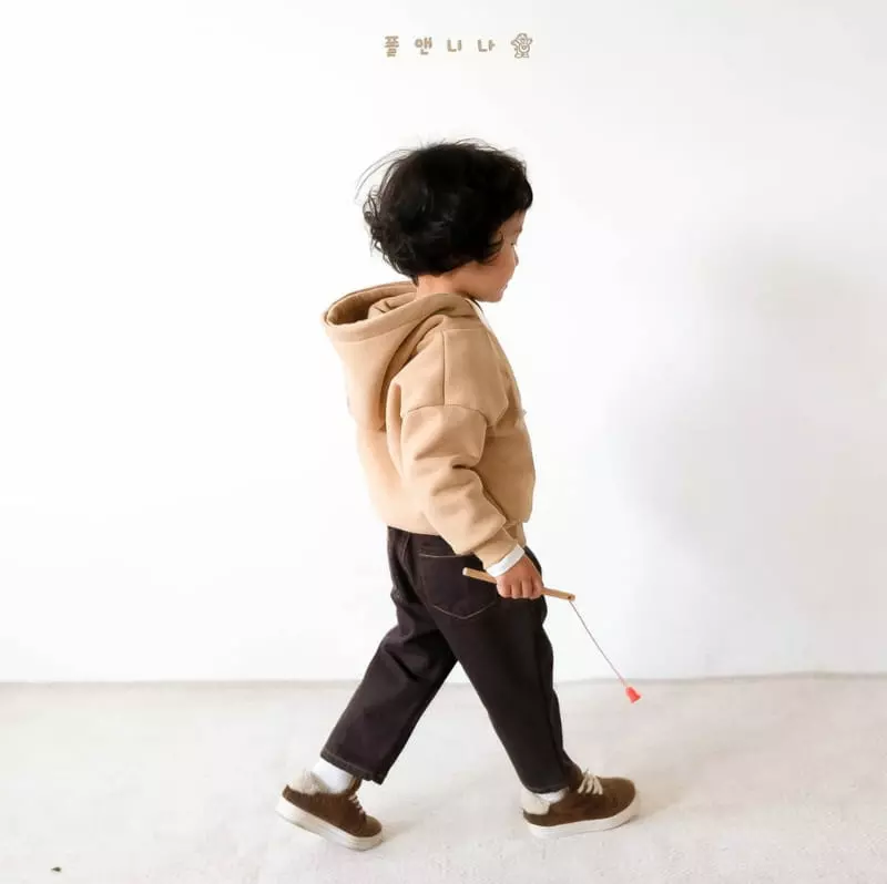 Paul & Nina - Korean Children Fashion - #prettylittlegirls - Fleece Jeans - 7