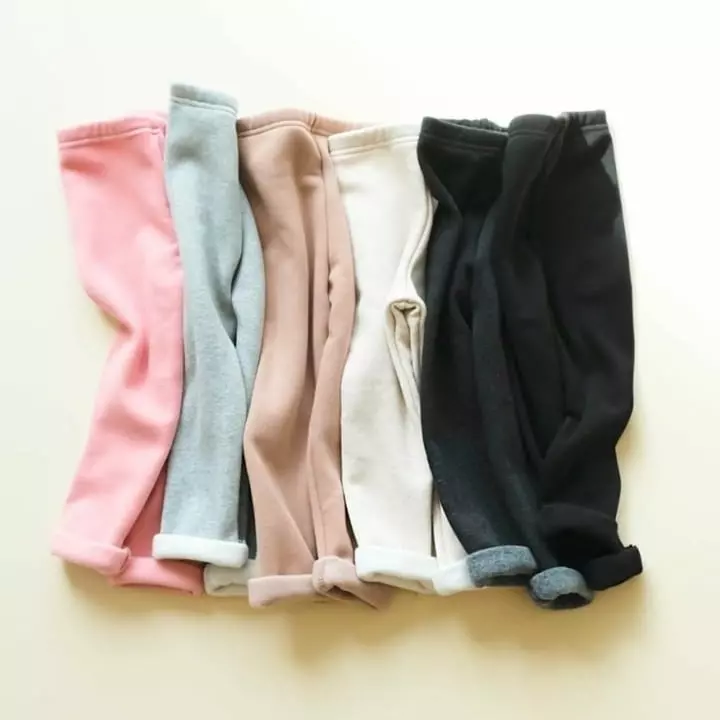 Paul & Nina - Korean Children Fashion - #stylishchildhood - Cozy Fleece Leggings - 11