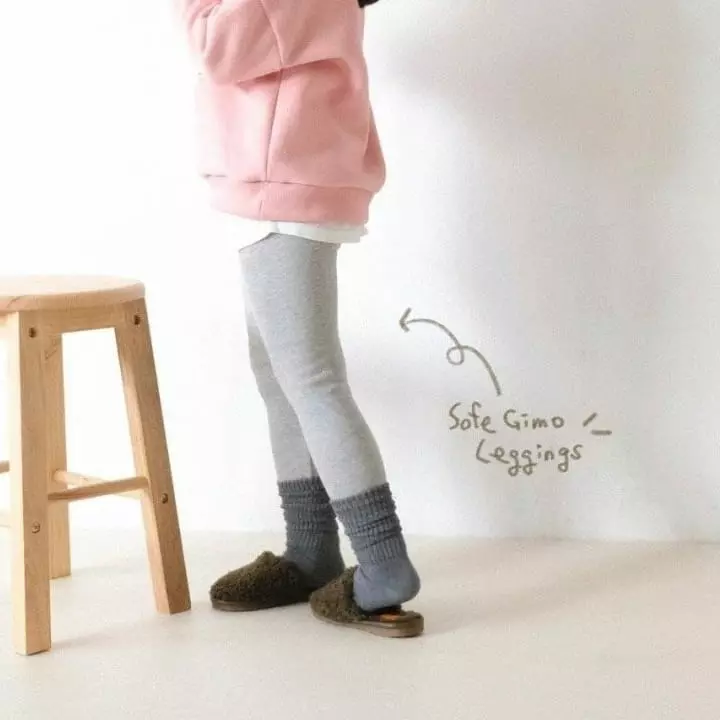 Paul & Nina - Korean Children Fashion - #todddlerfashion - Cozy Fleece Leggings - 9