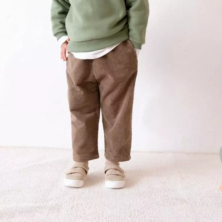 Paul & Nina - Korean Children Fashion - #toddlerclothing - Wind Corduroy Pants - 11