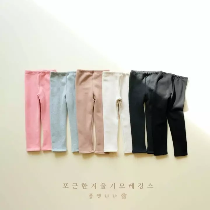 Paul & Nina - Korean Children Fashion - #toddlerclothing - Cozy Fleece Leggings - 10