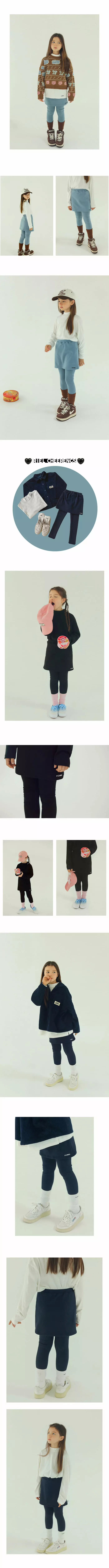 Paul & Nina - Korean Junior Fashion - #discoveringself - Riell Skirt Leggings - 2