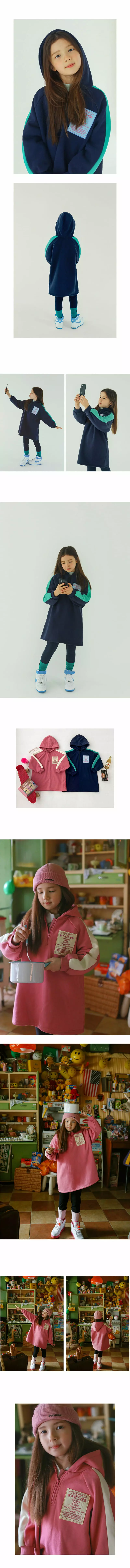 Peach-Cream - Korean Junior Fashion - #littlefashionista - Boner One-piece - 2