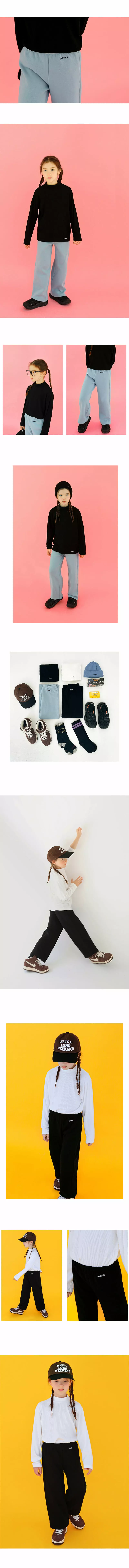 Peanut - Korean Junior Fashion - #minifashionista - Lock Leggings - 2