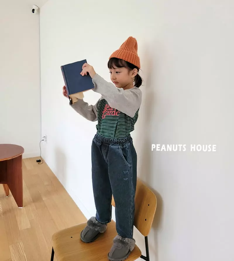 Peanuts - Korean Children Fashion - #childofig - Denim Jeans - 12