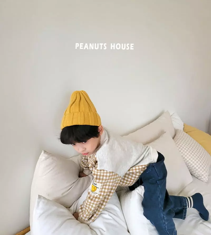 Peanuts - Korean Children Fashion - #childofig - Check Tee - 8