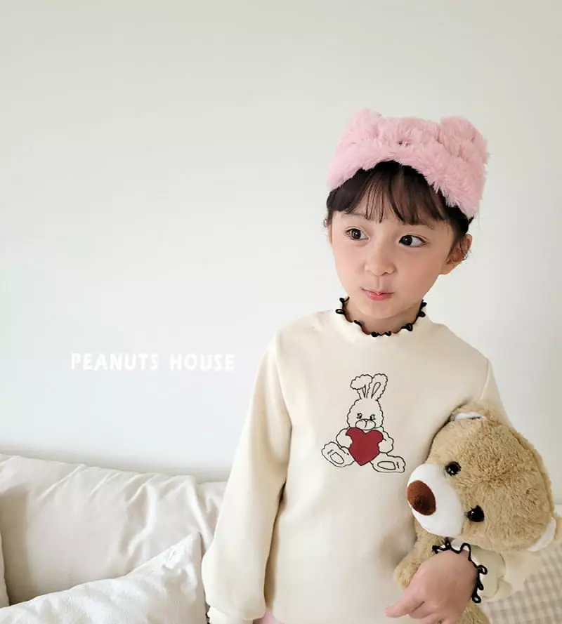 Peanuts - Korean Children Fashion - #prettylittlegirls - Heart Tee - 4