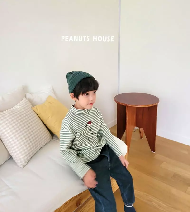 Peanuts - Korean Children Fashion - #childofig - Santa Dino Tee - 9