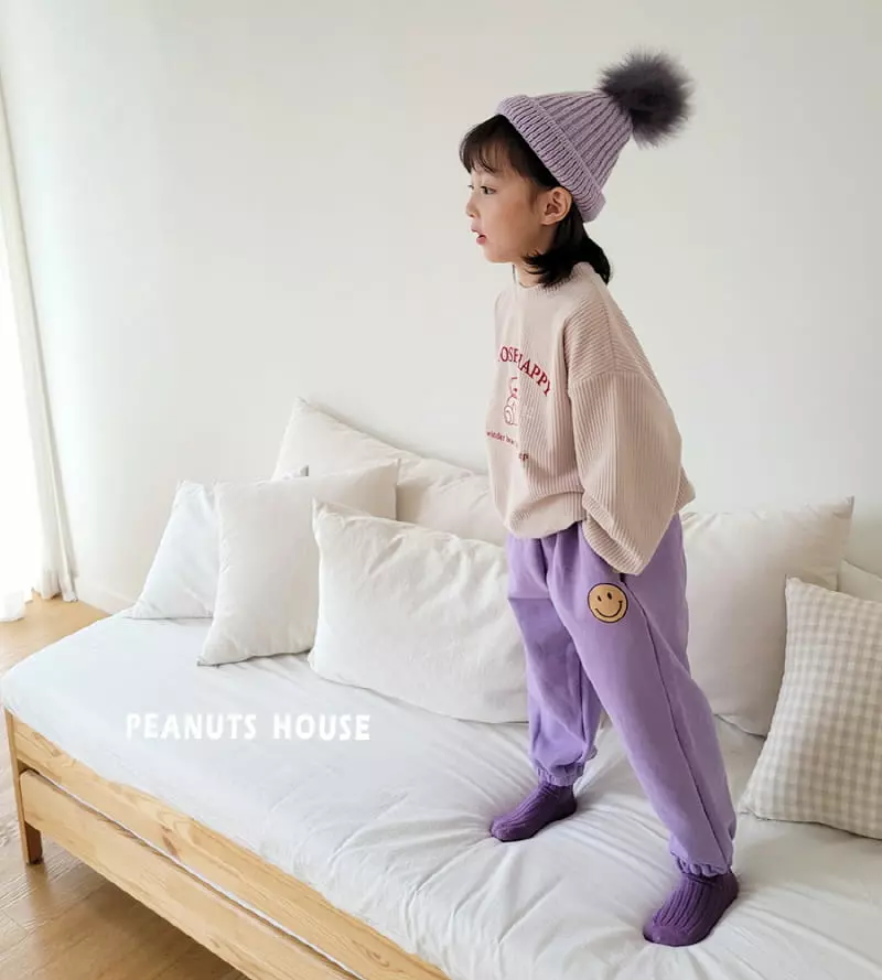 Peanuts - Korean Children Fashion - #childrensboutique - Smile pants - 11