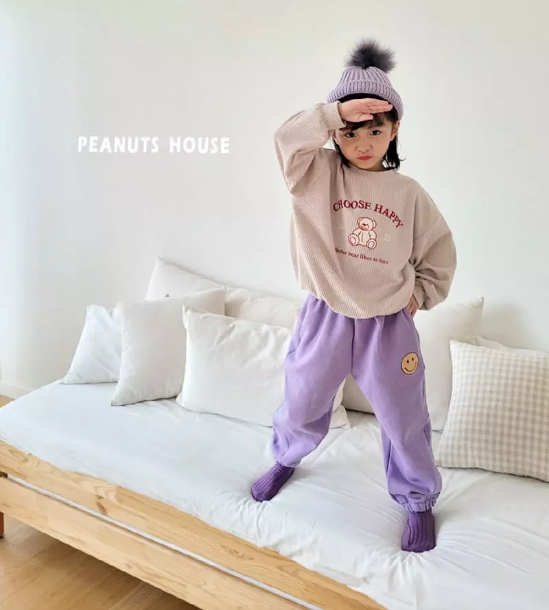 Peanuts - Korean Children Fashion - #designkidswear - Smile pants - 12