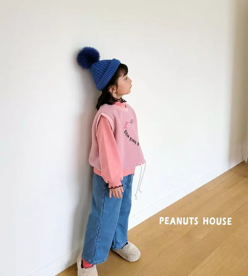 Peanuts - Korean Children Fashion - #designkidswear - Crop Vest - 3