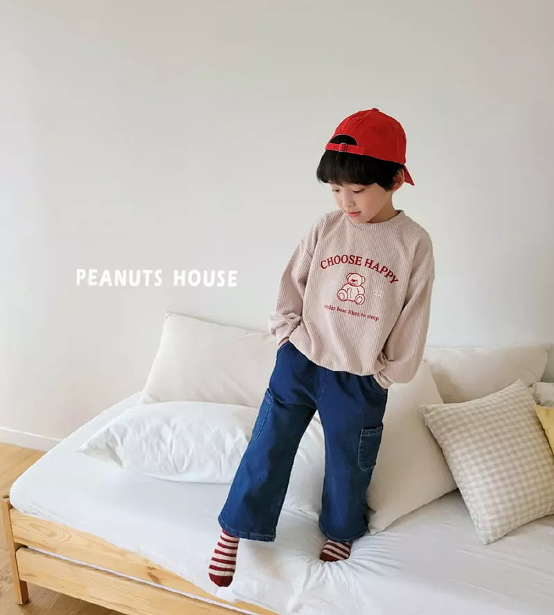 Peanuts - Korean Children Fashion - #discoveringself - Happy Tee - 3