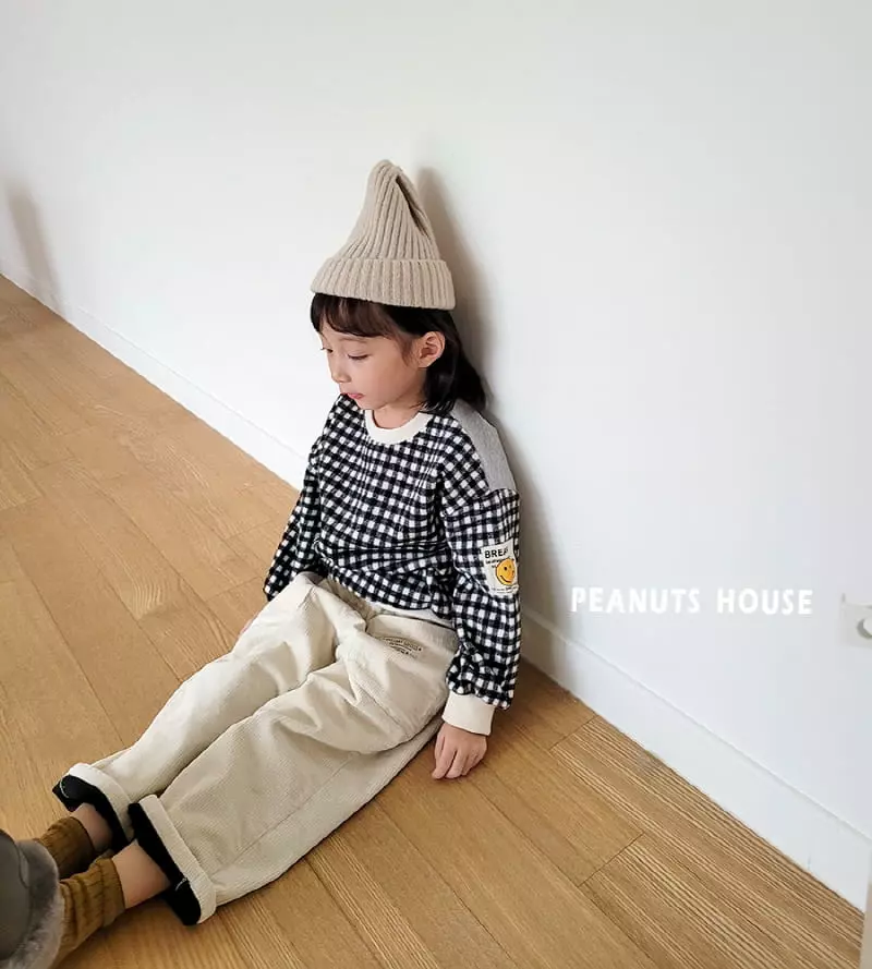 Peanuts - Korean Children Fashion - #fashionkids - Check Tee - 12