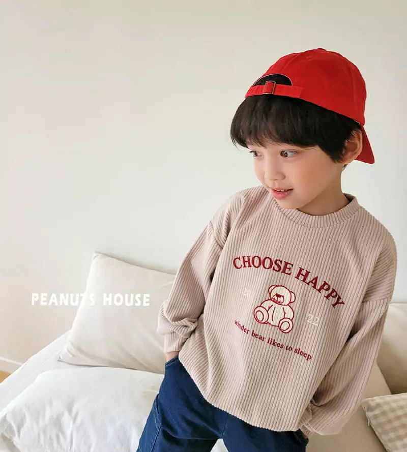 Peanuts - Korean Children Fashion - #discoveringself - Happy Tee - 4