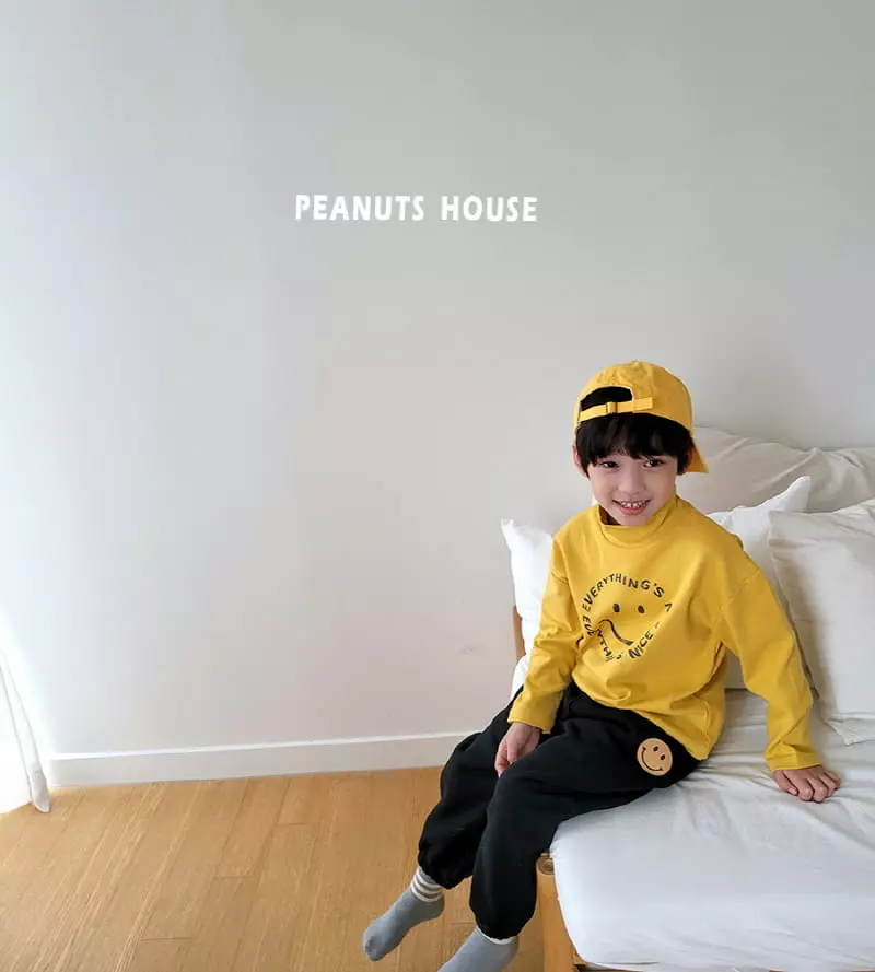 Peanuts - Korean Children Fashion - #fashionkids - Smile Turtleneck Tee - 10