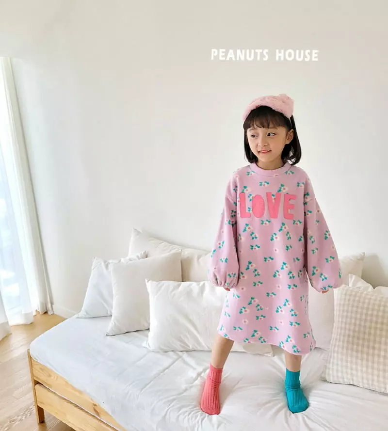 Peanuts - Korean Children Fashion - #kidsshorts - Love One-piece - 11