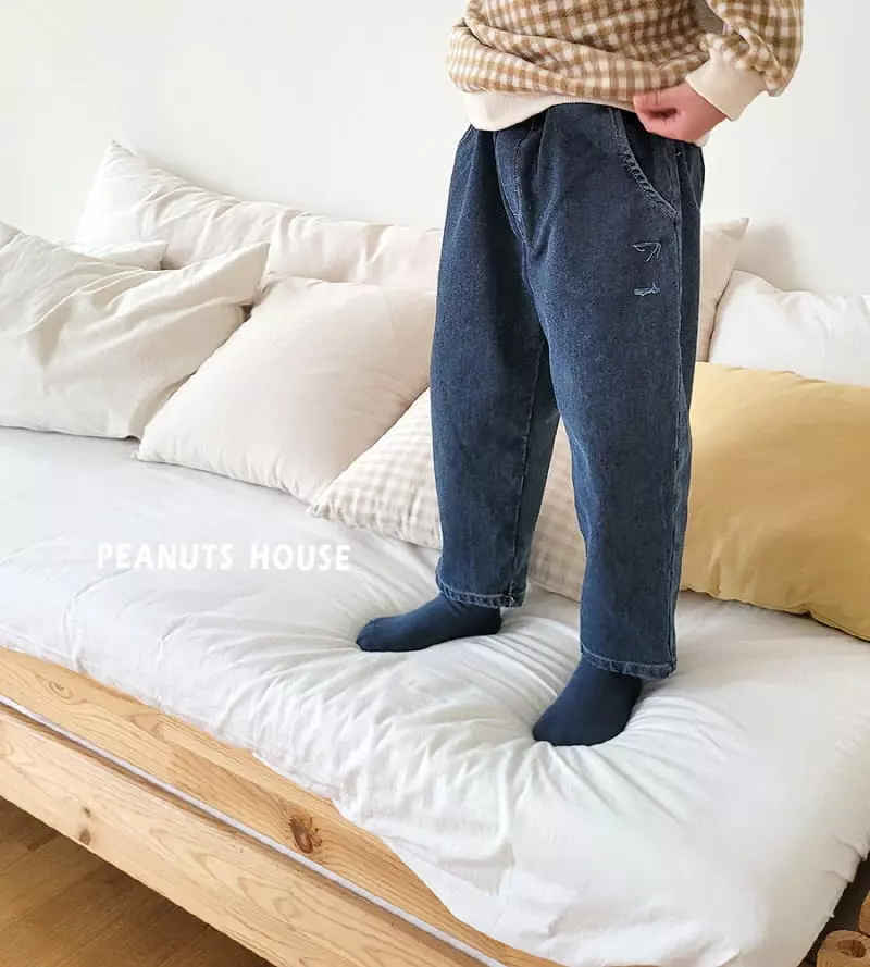Peanuts - Korean Children Fashion - #kidzfashiontrend - Denim Jeans - 5