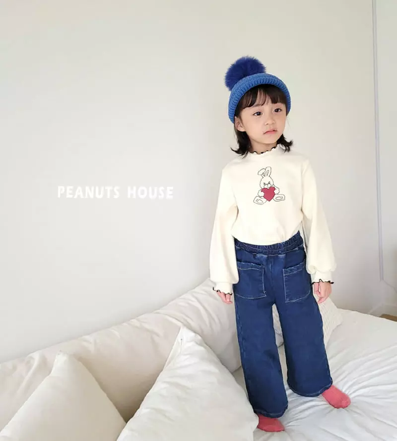 Peanuts - Korean Children Fashion - #kidzfashiontrend - Denim Pants - 5