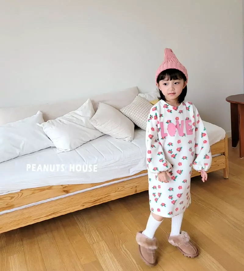 Peanuts - Korean Children Fashion - #littlefashionista - Love One-piece