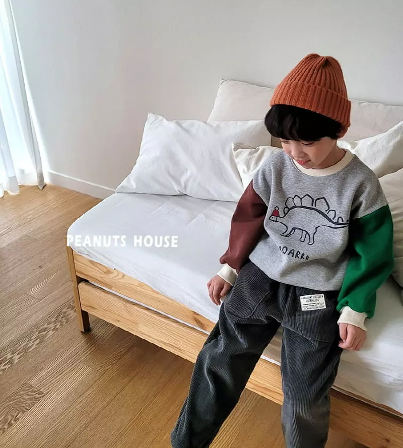 Peanuts - Korean Children Fashion - #littlefashionista - Dino Tee - 6