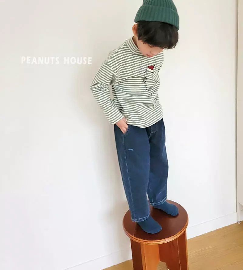 Peanuts - Korean Children Fashion - #littlefashionista - Santa Dino Tee - 2