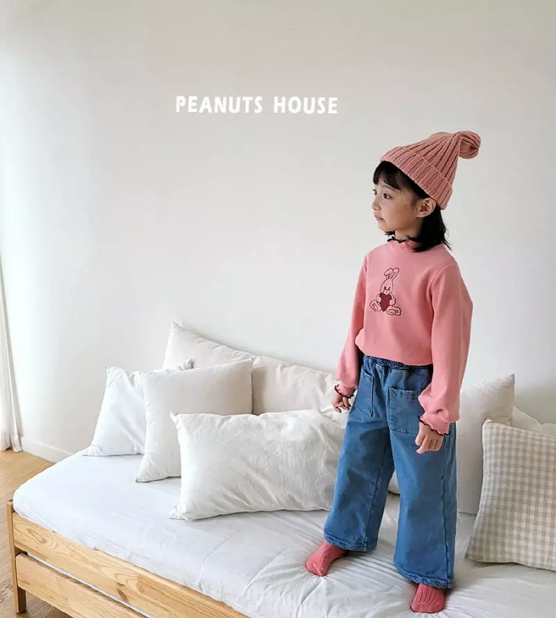 Peanuts - Korean Children Fashion - #magicofchildhood - Heart Tee