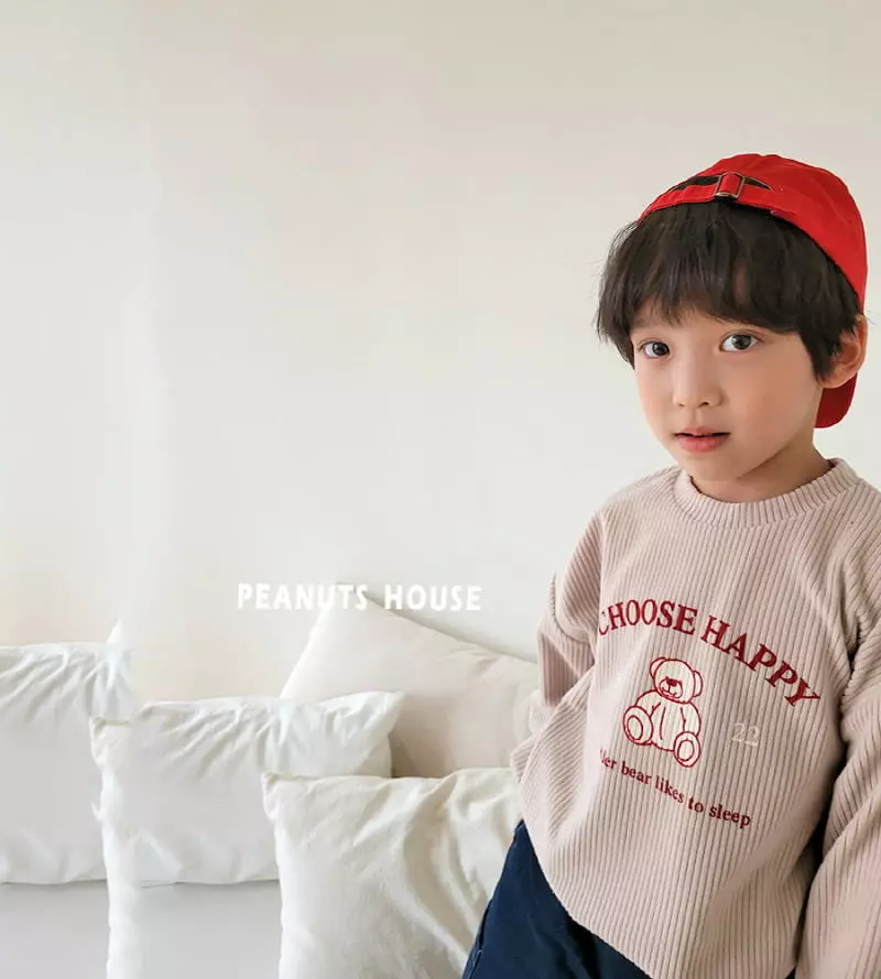 Peanuts - Korean Children Fashion - #magicofchildhood - Happy Tee - 10