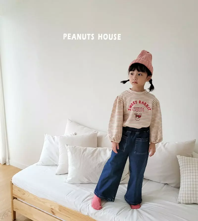 Peanuts - Korean Children Fashion - #magicofchildhood - Denim Pants - 8