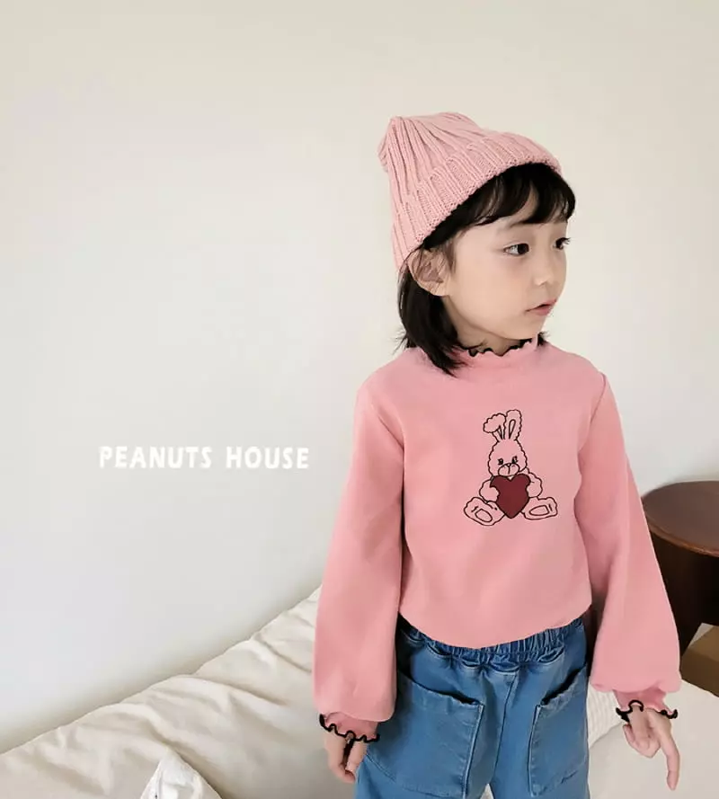 Peanuts - Korean Children Fashion - #minifashionista - Heart Tee - 2