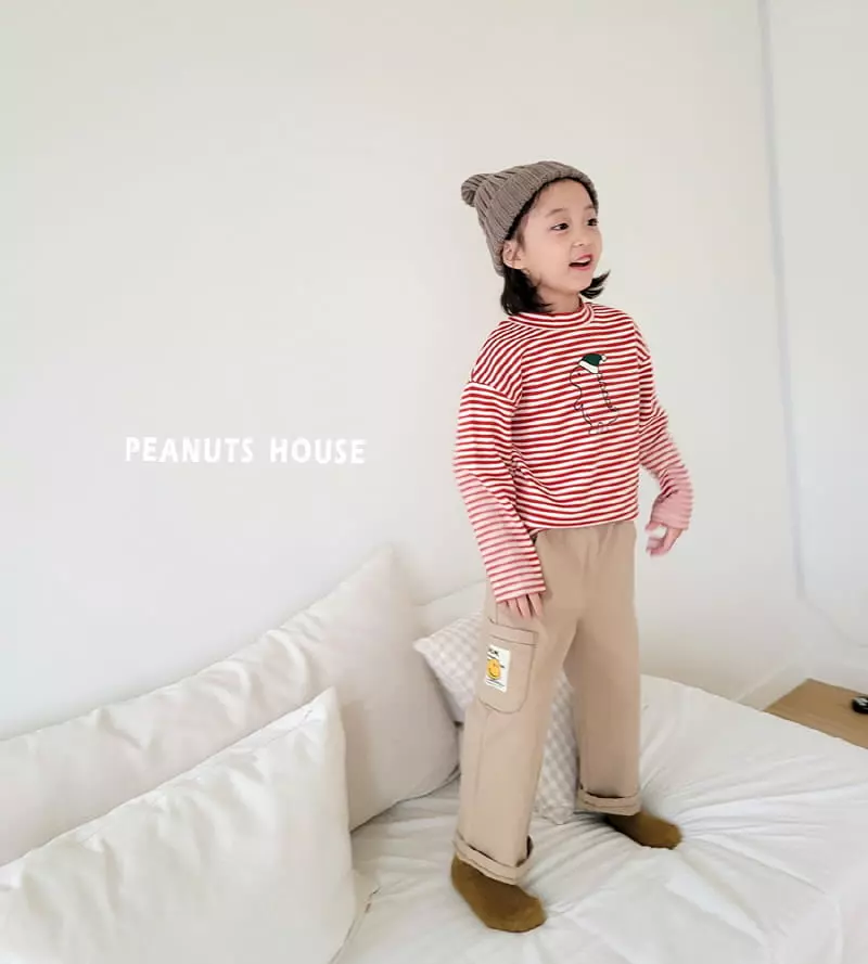 Peanuts - Korean Children Fashion - #minifashionista - Smile Pants - 10