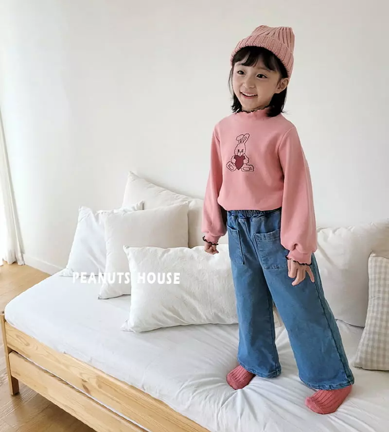Peanuts - Korean Children Fashion - #minifashionista - Denim Pants - 9