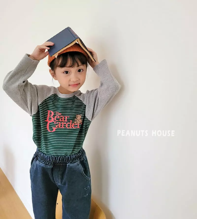 Peanuts - Korean Children Fashion - #minifashionista - Bear Garden Tee - 2