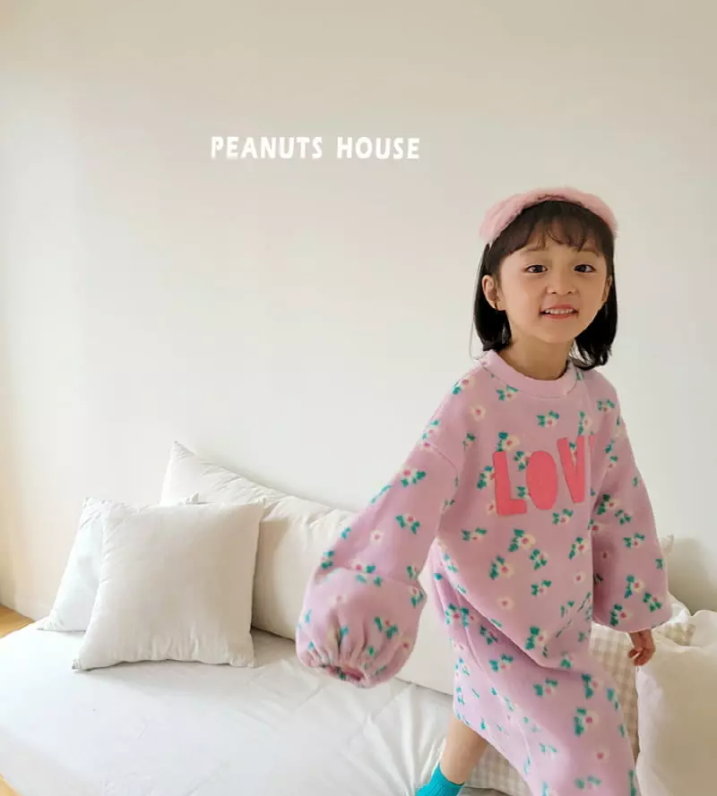Peanuts - Korean Children Fashion - #minifashionista - Love One-piece - 4