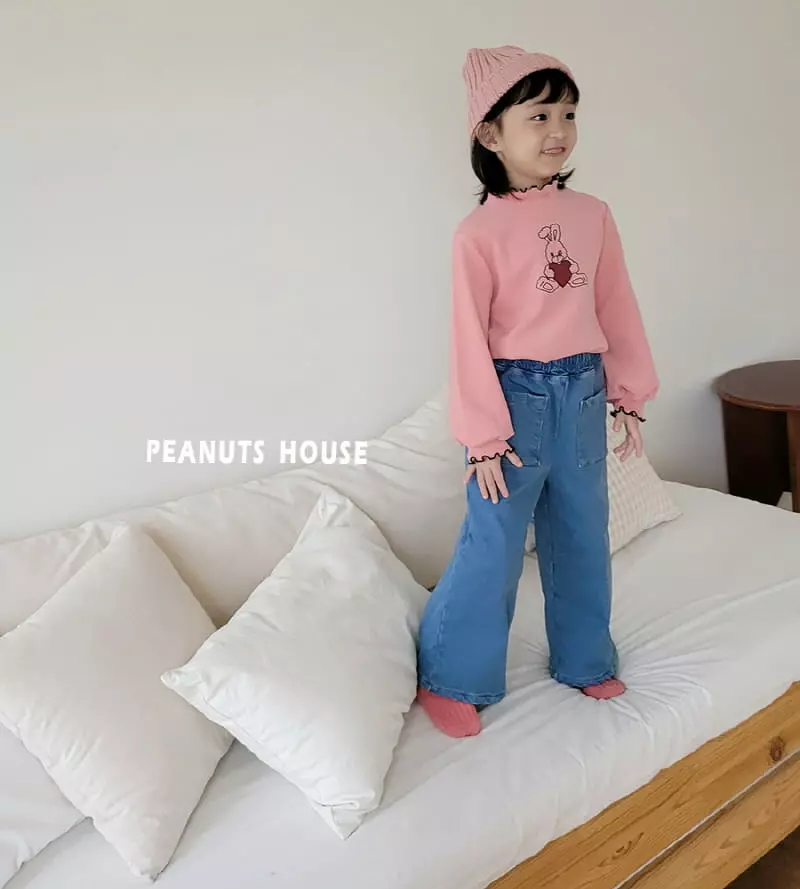 Peanuts - Korean Children Fashion - #prettylittlegirls - Denim Pants - 10