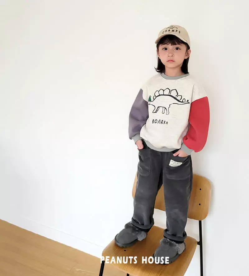 Peanuts - Korean Children Fashion - #prettylittlegirls - Dino Tee - 9