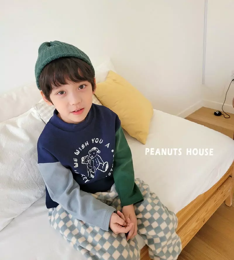 Peanuts - Korean Children Fashion - #minifashionista - Merry Bear Tee - 4