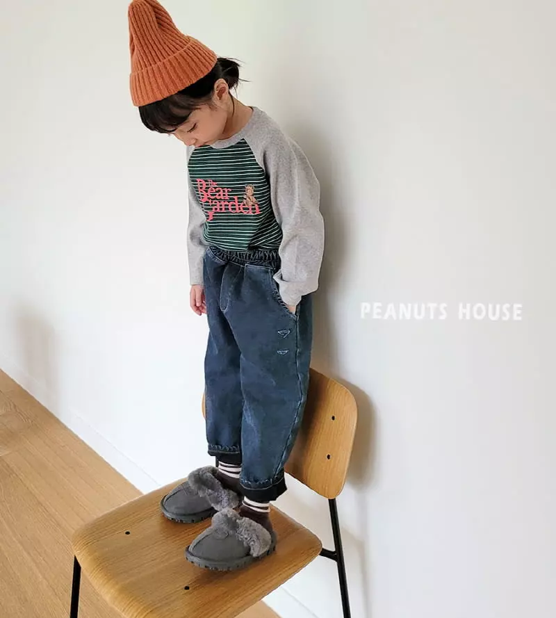 Peanuts - Korean Children Fashion - #prettylittlegirls - Bear Garden Tee - 3