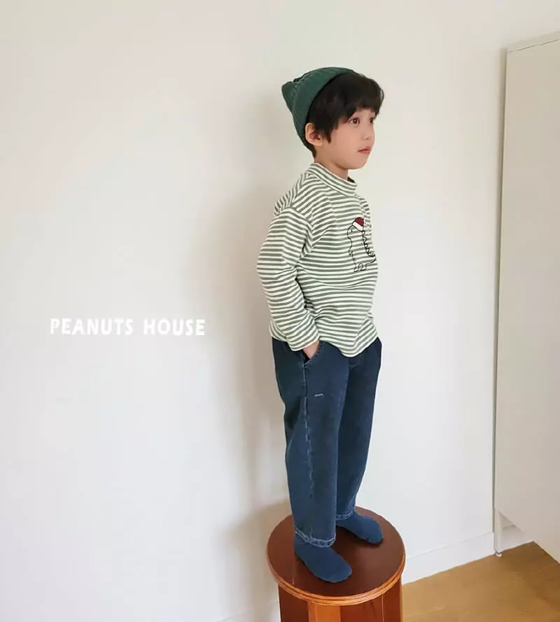 Peanuts - Korean Children Fashion - #stylishchildhood - Santa Dino Tee - 8