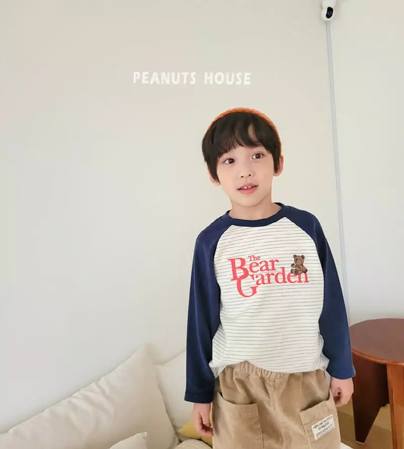 Peanuts - Korean Children Fashion - #toddlerclothing - Bear Garden Tee - 5