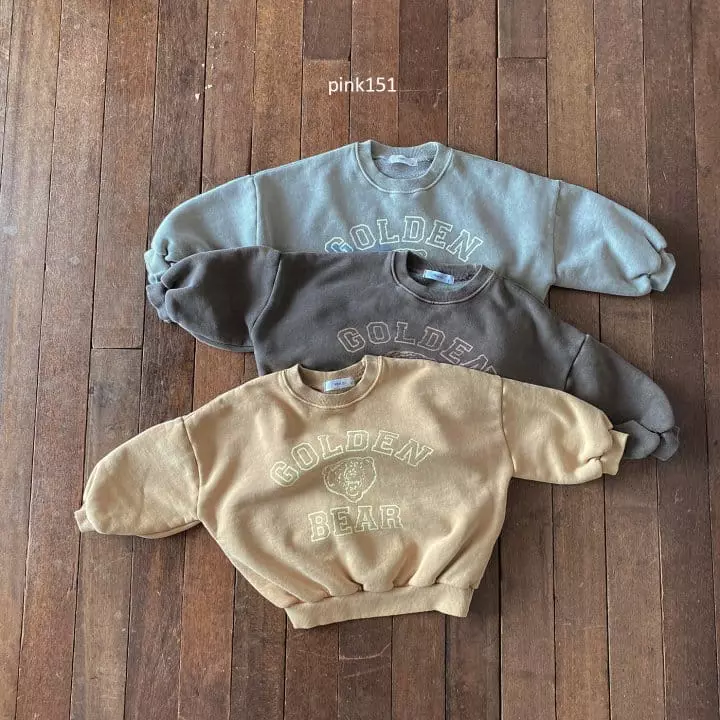 Pink151 - Korean Children Fashion - #Kfashion4kids - Golden Bear Sweatshirt with Mom