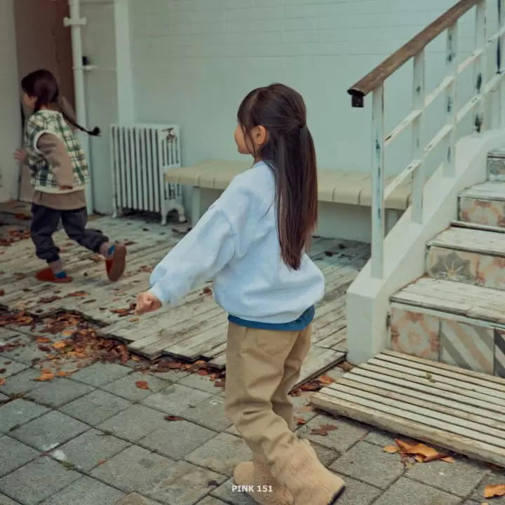 Pink151 - Korean Children Fashion - #Kfashion4kids - Fleece Piping Slim Pants - 3