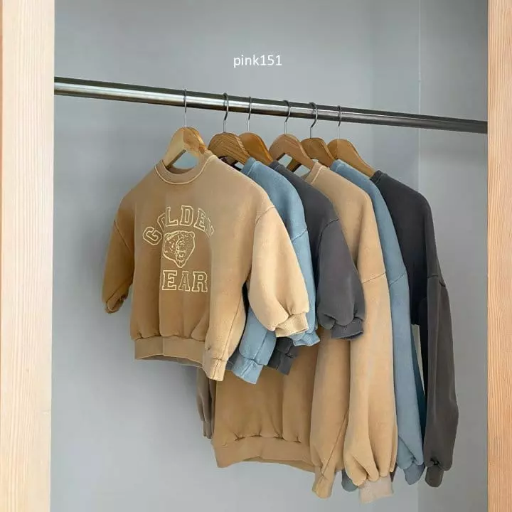 Pink151 - Korean Children Fashion - #childofig - Golden Bear Sweatshirt with Mom - 9