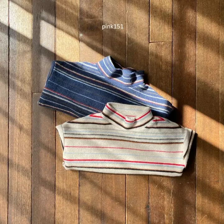 Pink151 - Korean Children Fashion - #childofig - Multi Ddenggang Crop Tee - 5