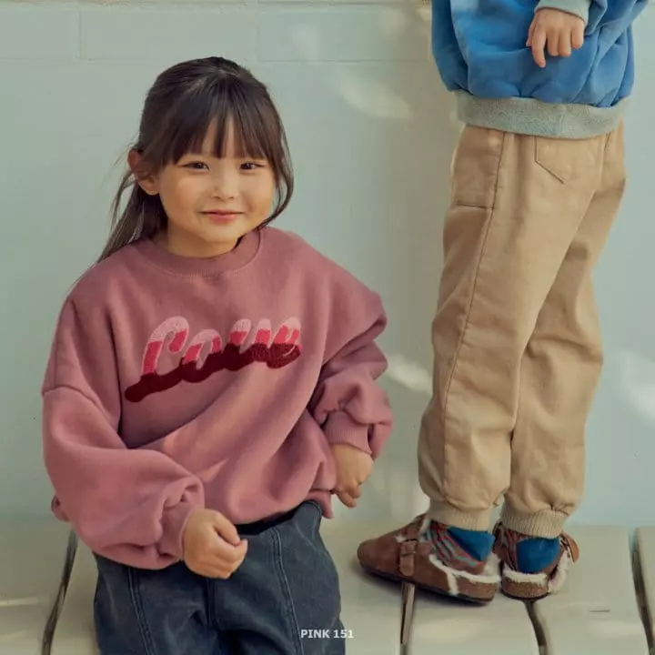 Pink151 - Korean Children Fashion - #childofig - Fleece Piping Slim Pants - 8