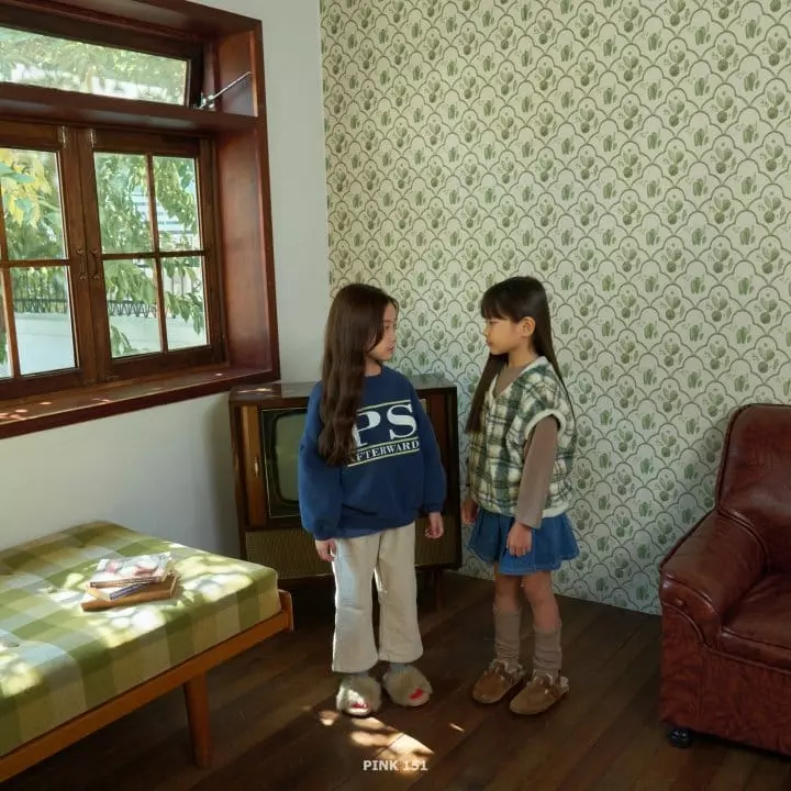 Pink151 - Korean Children Fashion - #childofig - Fleece Pleats Denim Skirt - 7