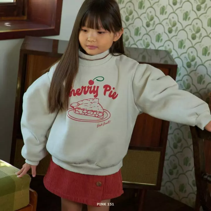 Pink151 - Korean Children Fashion - #discoveringself - Cherry Pie Puff Tee - 5