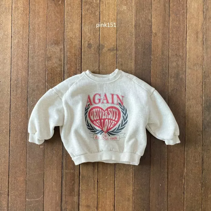 Pink151 - Korean Children Fashion - #fashionkids - Again Loose Sweatshirt