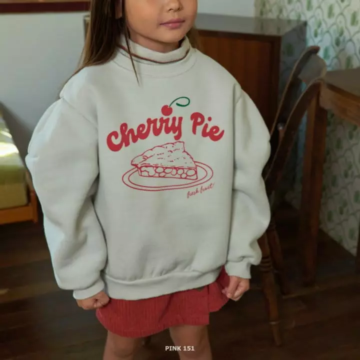 Pink151 - Korean Children Fashion - #kidsshorts - Cherry Pie Puff Tee - 7